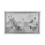 ANONIMO, Characters on a terrace