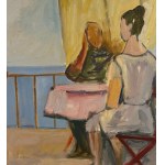 ANONIMO, Characters on a terrace
