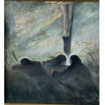 ANONIMO, Lamentation du Christ en croix
