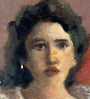 PIETRO SCOPPETTA, Woman on a sofa - Pietro Scoppetta