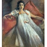 PIETRO SCOPPETTA, Femme sur un canapé - Pietro Scoppetta