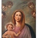 ANONIMO, Madonna with Child and Cherubs