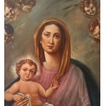 ANONIMO, Madonna with Child and Cherubs