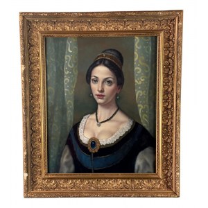 ANONIMO, Portrait of an elegant woman