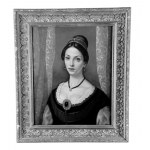 ANONIMO, Portrait of an elegant woman
