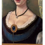 ANONIMO, Portrait of an elegant woman