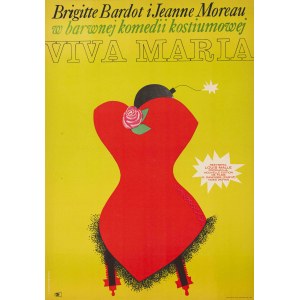 proj. Leszek HOŁDANOWICZ (1937-2020), Viva Maria, 1966