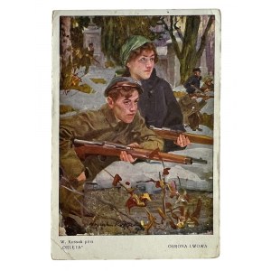 PATRIOTYCZNA - ORLĘTA - obrona Lwowa - W. Kossak