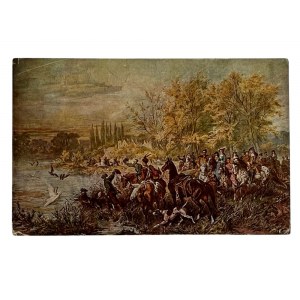 HISTORYCZNA - Jan III Sobieski na polowaniu - J. Kossak