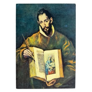MALARSTWO HISZPAŃSKIE - Św. Łukasz - El Greco