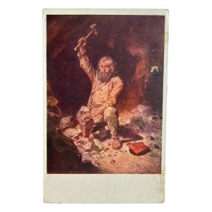 MALARSTWO POLSKIE - W minach” - A. Grottger