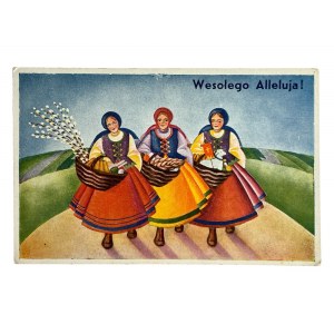 KARTKA WIELKANOCNA rok 1939