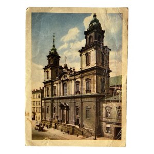 WARSZAWA - Kościół Św. Krzyża przy Krakowskim Przedmieściu