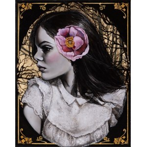 Marta Julia Piórko, Fille avec une fleur, 2024
