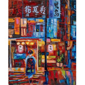 Izabela Szarek, Japanische Straße, 2024