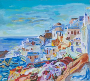 Gabriela Paluch, Kolory Santorini, 2024