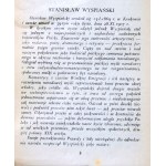 S. Wyspiański - Klątwa , Sędziowie, Warszawianka i Wiersze wybrane - Rzym 1946
