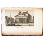[ROMA/GUIDA] Roma compiutamente descritta in sette giornate per comodo de' forastieri con un'appendice de' contorni e dell'indicazione del viaggio da Roma a Napoli. Roma, Paggioli & De Romanis, 1830