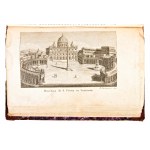 [ROMA/GUIDA] Roma compiutamente descritta in sette giornate per comodo de' forastieri con un'appendice de' contorni e dell'indicazione del viaggio da Roma a Napoli. Roma, Paggioli & De Romanis, 1830