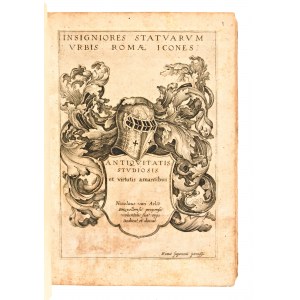Cavalieri, Giovanni Battista : Insigniores statuarum vrbis Romae icones. Antiquitatis studiosis et virtutis amantibus. In Roma [ca. 1595]