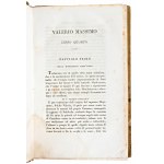 [Storia/Roma] Velleius Paterculus, Caius : Velleio Patercolo Istoria romana. Valerio Massimo, Detti e fatti memorabili. 2 volumi. Milano, Niccolo Bettoni 1826