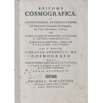 Coronelli, Vincenzo: EPITOME COSMOGRAFICA, O COMPENDIOSA INTRODUTTIONE ALL'ASTRONOMIA, GEOGRAFIA, & IDROGRAFIA, PER L'USO, DILUCIDATIONE, E FABBRICA DELLE SFERE, GLOBI, PLANISFERJ, ASTROLABJ, E TAVOLE GEOGRAFICHE, E PARTICOLARMENTE DEGLI STAMPATI, E