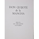 Cervantes Saavedra, Miguel de : DON QUIJOTE DE LA MANCHA. ILLUSTRAZIONI DI CARLO CARRÀ. Milano, 1947-1948, Edizioni della Conchiglia.