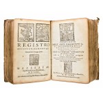 [Esorcismo] Menghi, Girolamo : Compendio dell'arte essorcistica, ... In Macerata, appresso Sebastiano Martellini, 1580. 2 opere in 1 volume.