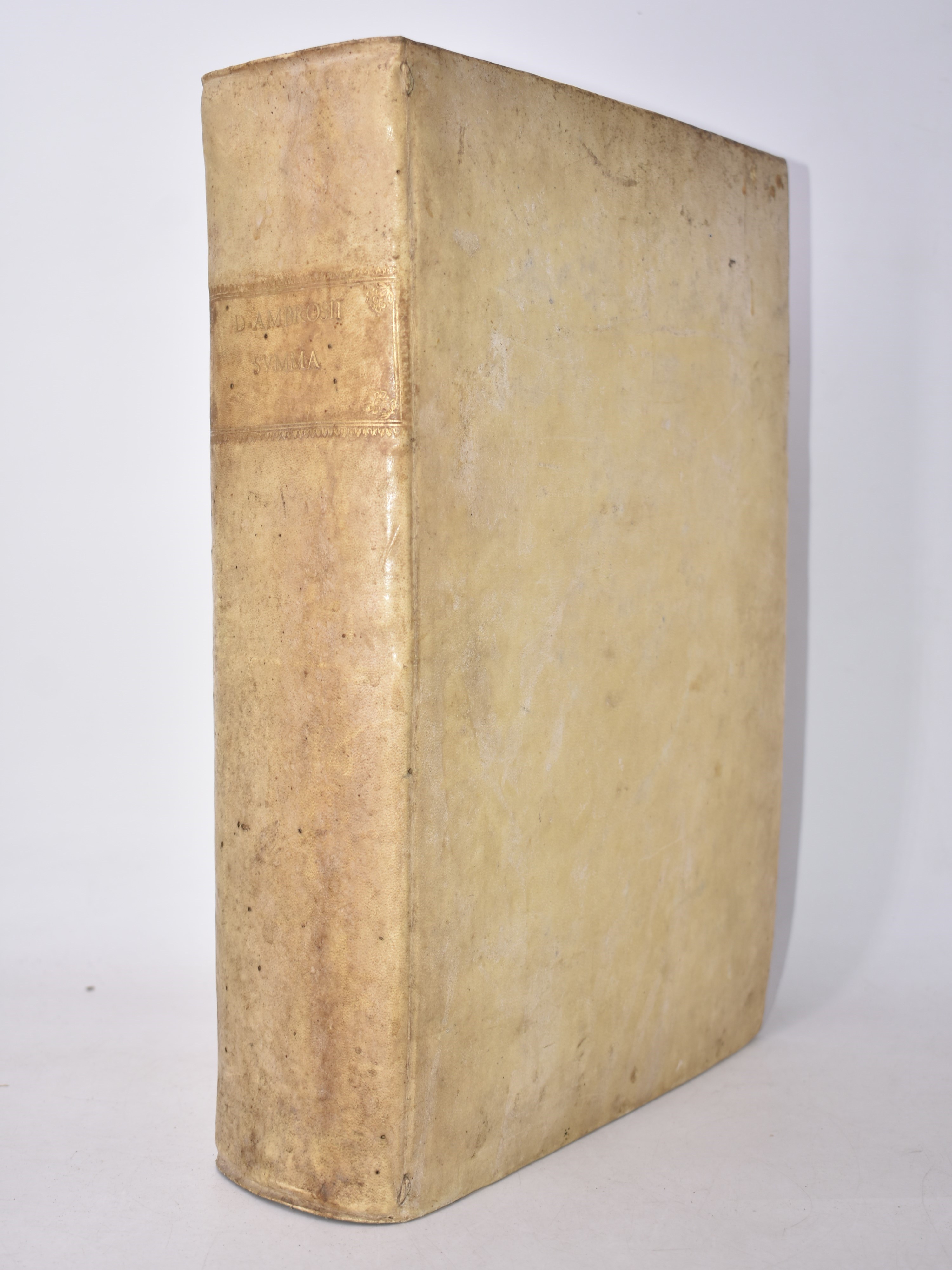 Bartolomeo da Urbino : DIUI AMBROSII MILLELOQUIUM SUMMAM TOTIUS DOCTRINÆ ILLIUS AMBROSII SUB MILLE TITULIS, SEU GENERALIBUS CAPITIBUS ORDINE ALPHABETICO DIGESTIS, COMPLECTENS, AUCTHORE FRATRE BARTHOLOMÆO VRBINATE EPISCOPO. ADIECTUS EST SINGULORUM TIT - Bartolomeo da Urbino : DIUI AMBROSII MILLELOQUIUM SUMMAM TOTIUS DOCTRINÆ ILLIUS AMBROSII SUB MILLE TITULIS, SEU GENERALIBUS CAPITIBUS ORDINE ALPHABETICO DIGESTIS, COMPLECTENS, AUCTHORE FRATRE BARTHOLOMÆO VRBINATE EPISCOPO. ADIECTUS EST SINGULORUM TIT -
