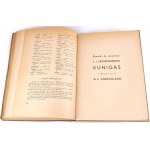 KRASZEWSKI - KUNIGAS. Powieść z podań litewskich. Z piętnastu drzeworytami M. E. Andriollego.