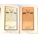 KORZON- WEWNETRZNE DZIEJE POLSKI ZA ST. AUGUSTA ed. 1897 vol. I-VI [complete] half leather