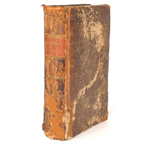 NIEMCEWICZ- ŚPIEWY HISTORYCZNE z muzyką i rycinami 1816