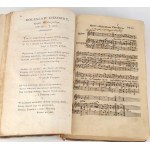 NIEMCEWICZ- ŚPIEWY HISTORYCZNE z muzyką i rycinami 1816