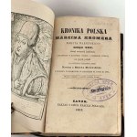 KROMER- KRONIKA POLSKA MARCINA KROMERA wyd. 1857