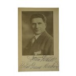 Adam DIDUR [1874-1946] telegram i pierwsza strona programu z autografem wybitnego śpiewaka, jednego z najznakomitszych basów przełomu XIX i XXw.