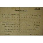 Akt zgonu więźnia KL Mauthausen II nr 8934/1942 datowany 11 maja 1943r.