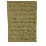 Więzienie karne WRONKI orygonalny list z więzienia datowany 10 maja 1942r.
