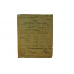 Świadectwo przemysłowe dla drukarni w Poznaniu, której właścicielem jest Czajka Janina, datowane 5.I.1937r.