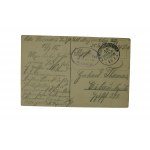 Typy Polskie Volkstypen aus Polen stemple 49 Reserve Division i 4 Komp. Landet Inf. Bat., 15.7.1915r.