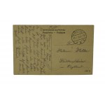 Typy Polskie Volkstypen aus Polen , obieg pocztowy 19.7.1916r.