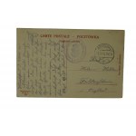 Typy Polskie Volkstypen aus Polen , obieg pocztowy 1.12.1915r.