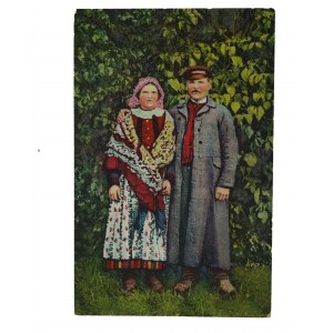 Typy Polskie Volkstypen aus Polen , obieg pocztowy 15.11.1915r.