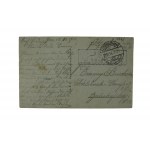 Typy Polskie Volkstypen aus Polen , obieg pocztowy 19.10.1916r.
