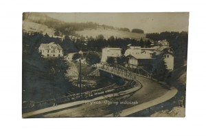 KRYNICA General view , postal circulation 28.6.1929.