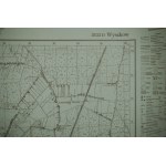 WYSZKÓW (Wyszkow) 3833 D , Topographische Karte 1:25.000, druk 1940r