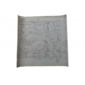 BIAŁA (Biala) 4129 A , Topographische Karte 1:25.000, druk 1940r.