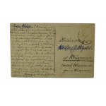 Widoki z Królestwa Polskiego , obieg pocztowy 19.VIII.1918r.