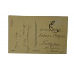 Wesołych Świąt mal. L. Górski, obieg pocztowy 23.12.1937r., Wydawnictwo Salonu Malarzy Polskich w Krakowie