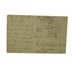Przed kościołem w Królestwie Polskiem [vor eine poln. Kirche] , obieg pocztowy 10.3.1915r.