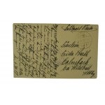 Russisch-polnische Typen , obieg pocztowy 7.12.1917r.